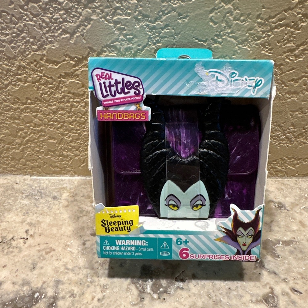 Disney Maleficent Real Littles Handbag Series 4 Sleeping Beauty 6 Surprises New
